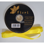 MERCERIA LISTON SATINADO 5/8" X 45 M. COLOR AMARILLO CANARIO