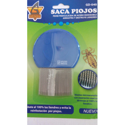 MERCERIA PEINE SACA PIOJOS MOD. GD-040