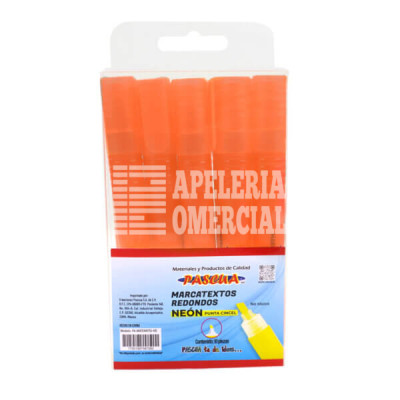 MARCADOR MARCATEXTOS COLOR NARANJA