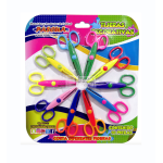 TIJERAS DECORATIVAS BLISTER C/10 PZ.