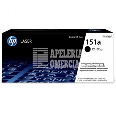 HP-W1510A TONER P/IMPRESORA LASERJET HP 151A NEGRO