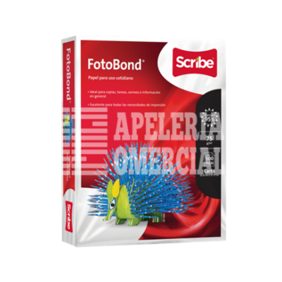 PAPEL BOND T.CARTA 37 KGS FOTO BOND PAQ. C/500