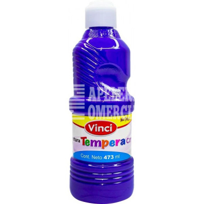 PINTURA TEMPERA VINCI 473 ML. COLOR MORADO