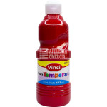 PINTURA TEMPERA VINCI 473 ML. COLOR ROJO