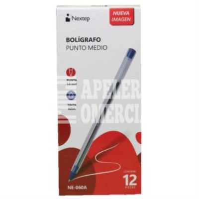 BOLIGRAFO NEXTEP P/MEDIO 1.0 COLOR AZUL