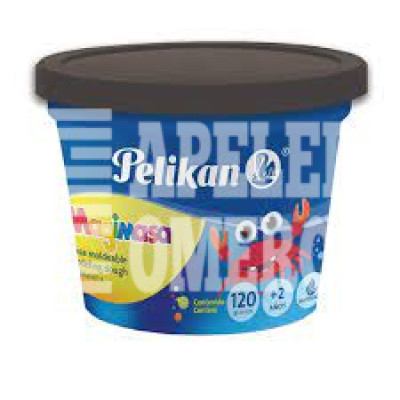 PLASTILINA MOLDEABLE PELIKAN 120 GRS. NEGRO